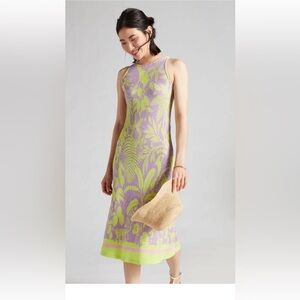 Farm Rio size S knit midi dress